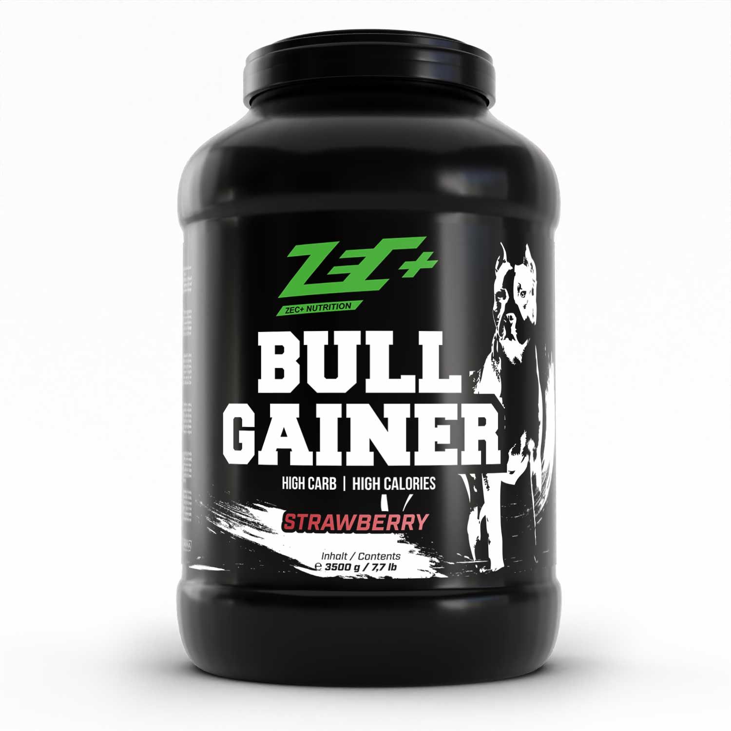 ZEC+ BULLGAINER Protein/ Eiweiß Erdbeere