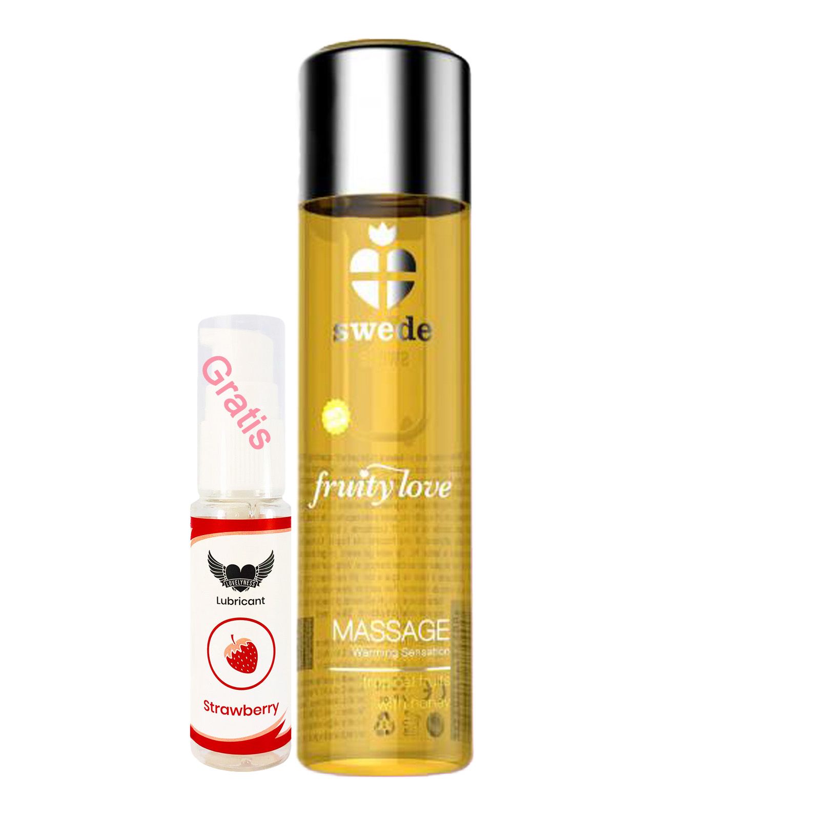 Swede - Massageöl mit Aroma Geschmack Duft Früchte und Honig