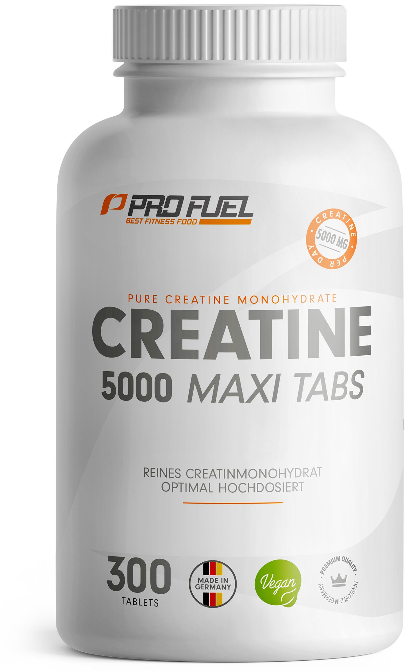 ProFuel - Creatin Tabletten | 5685 mg Creatin-Monohydrat (5000 mg Creatin) | vegan