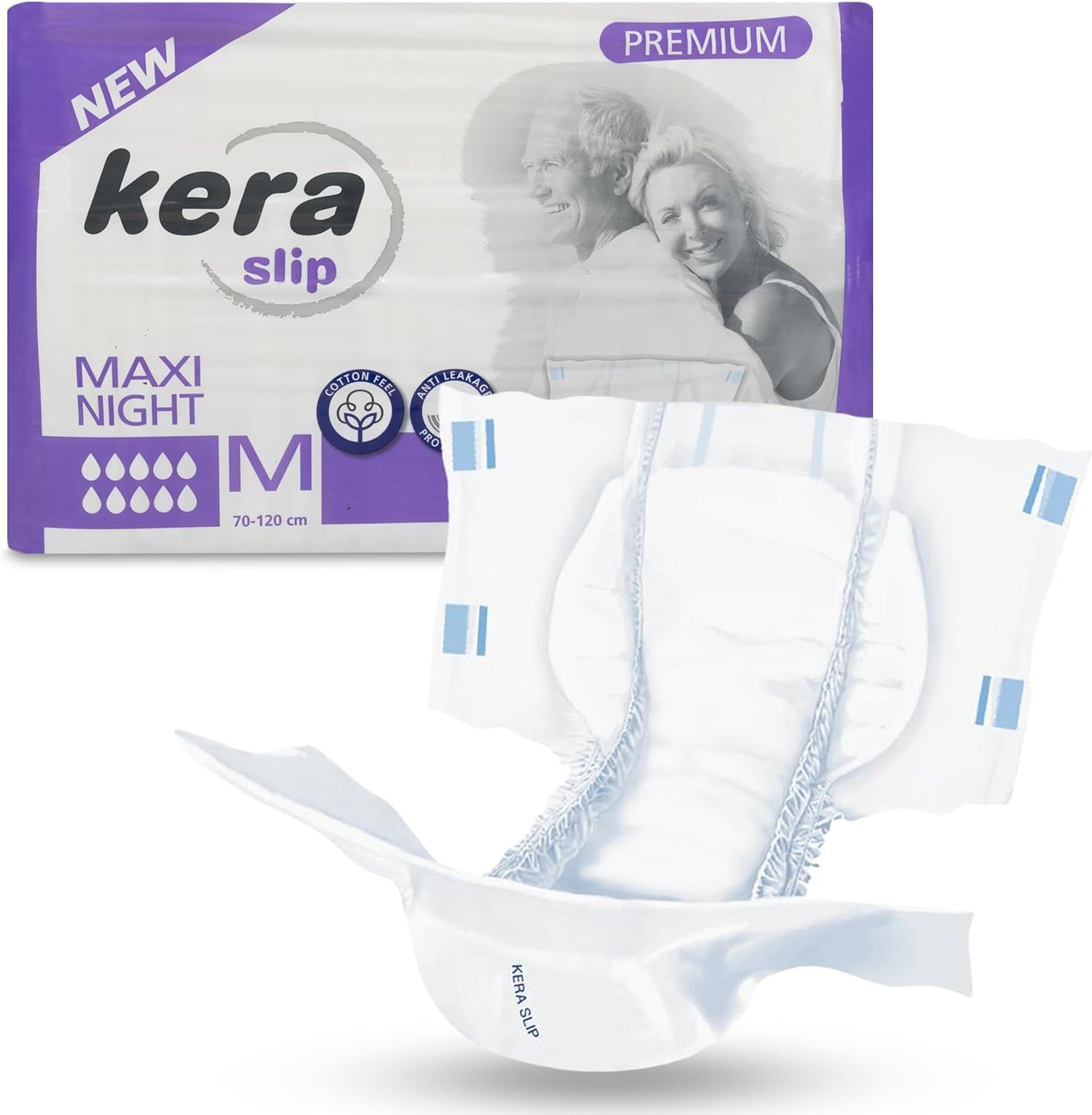 KERA® Premium Maxi Night Inkontinenzslip Erwachsenen Windel  - saugstarke Windeln für Erwachsene