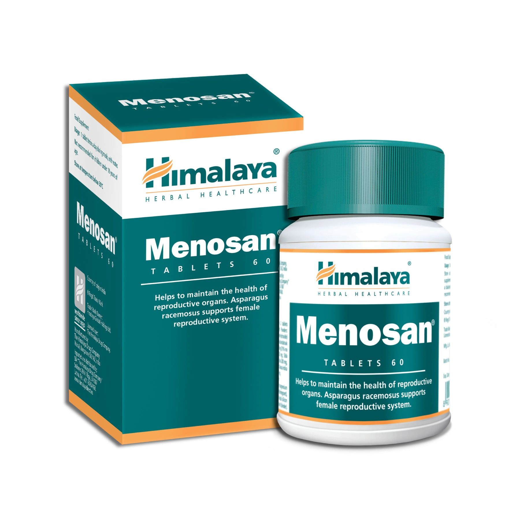 Himalaya Menosan 60 Tablets – Ayurvedic Menopause Support for Hot Flashes, Mood & Hormonal Balance