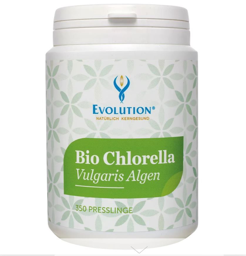 Evolution Bio Chlorella Algen (Vulgaris), Tabletten 350Stück