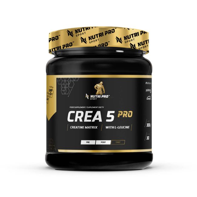 Nutri Pro Sport Crea 5 Pro Creatin Matrix Granatapfel-Geschmack
