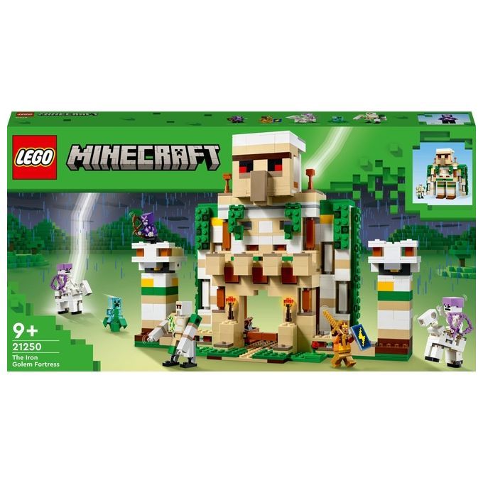 LEGO Minecraft 21250 Die Eisengolem-Festung LEGO
