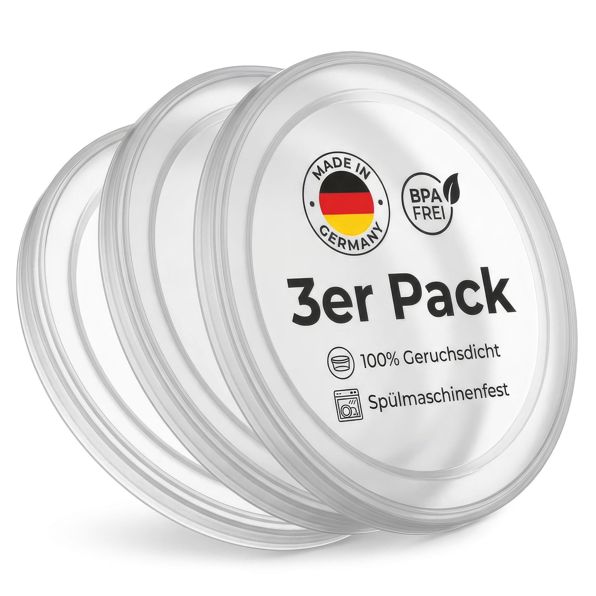 HUND IST KÖNIG® Dosendeckel, Deckel für Dosen halten Tierfutter frisch, schließen Gerüche ein