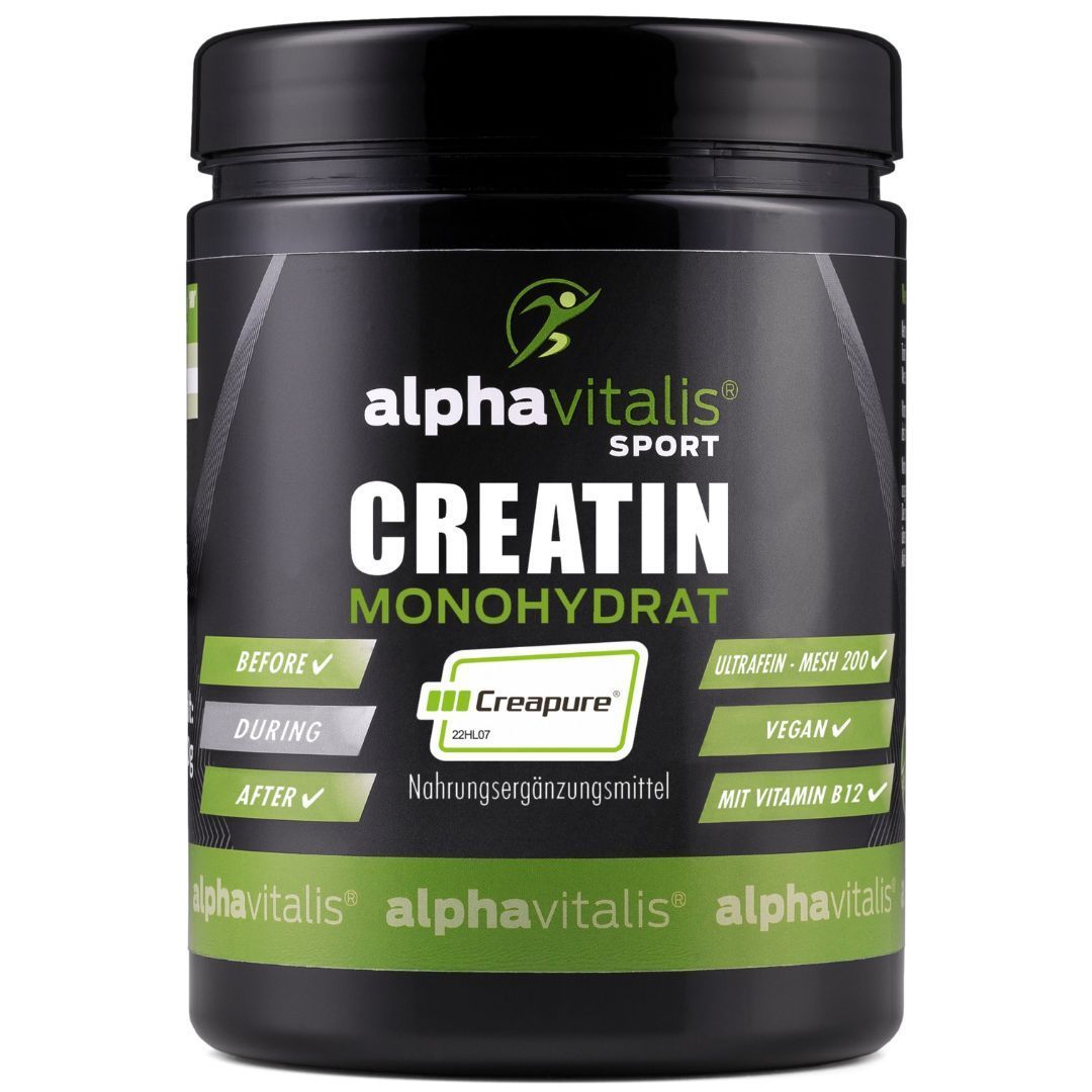 Alphavtialis® Creatin Monohydrat Pulver Creapure®