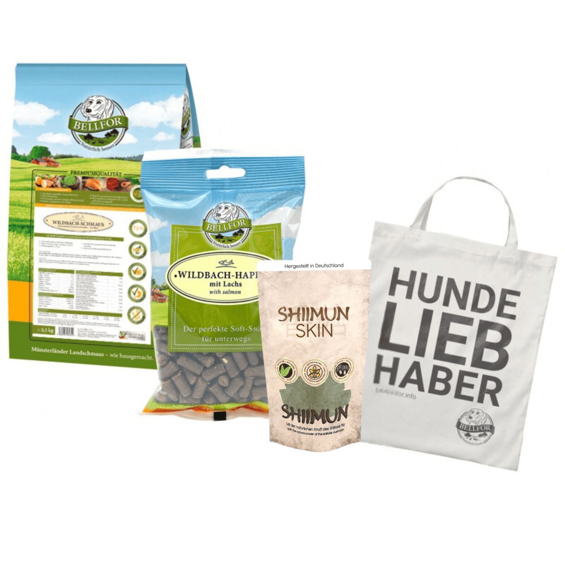 Bellfor Bearded Collie Futter Set für Hunde