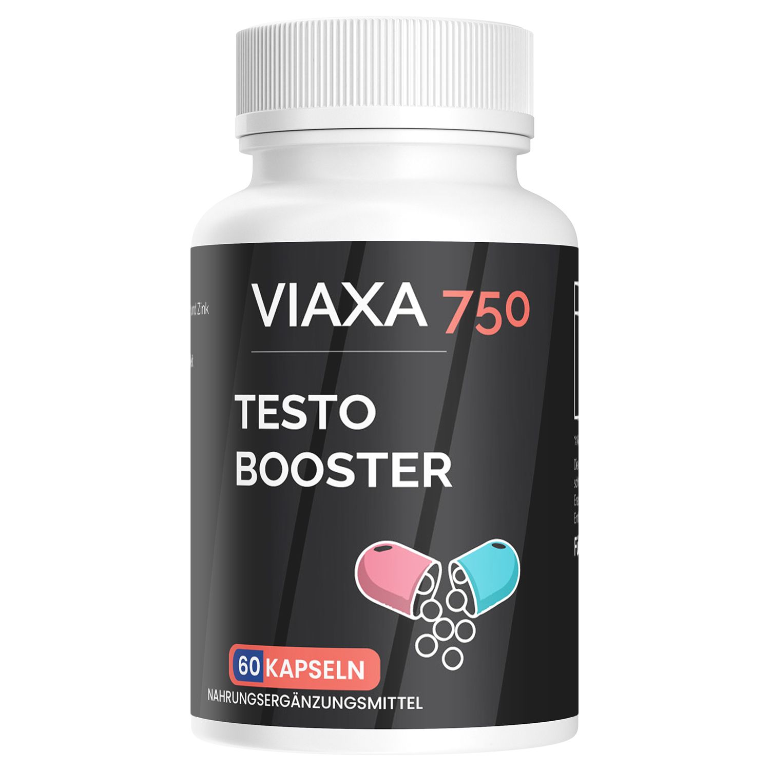 Viaxa Testo Booster | EXTREM | T-Complex | Workout Booster | 60 Stück