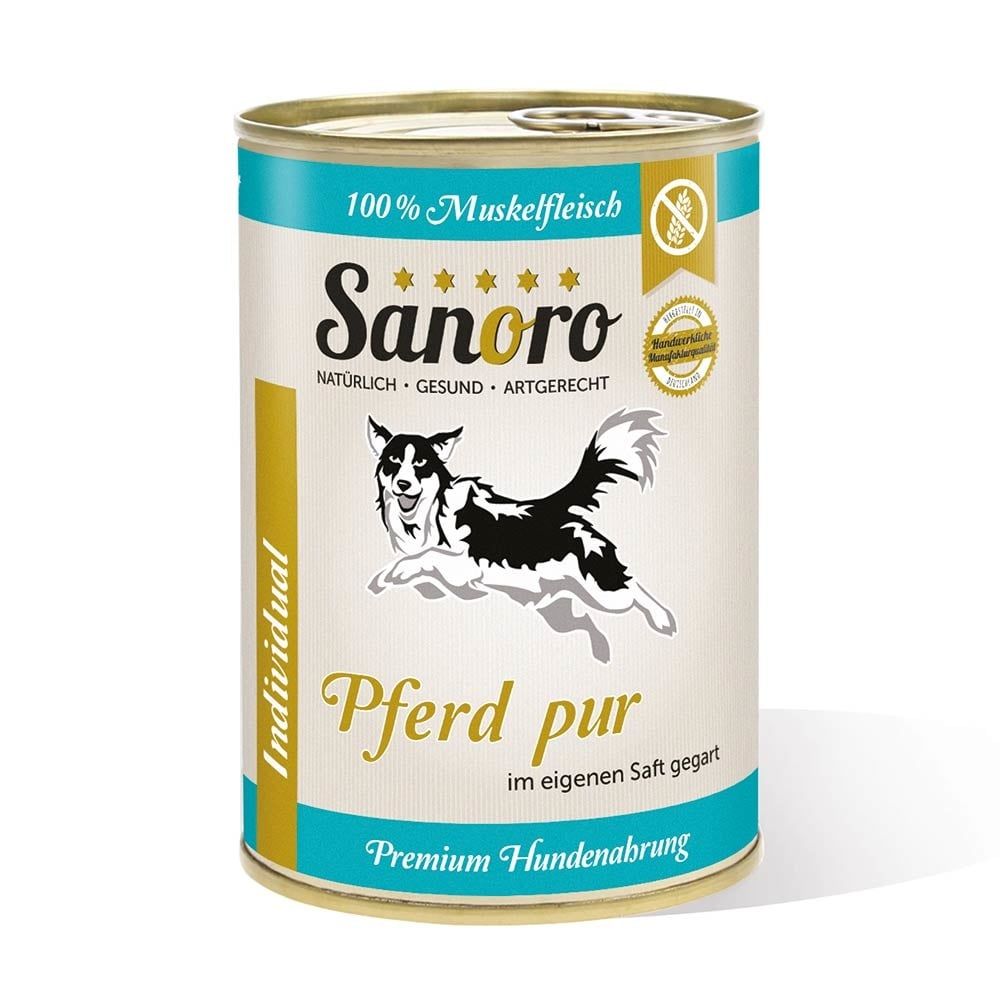 Sanoro - Pferd Pur - Pures Muskelfleisch vom Pferd
