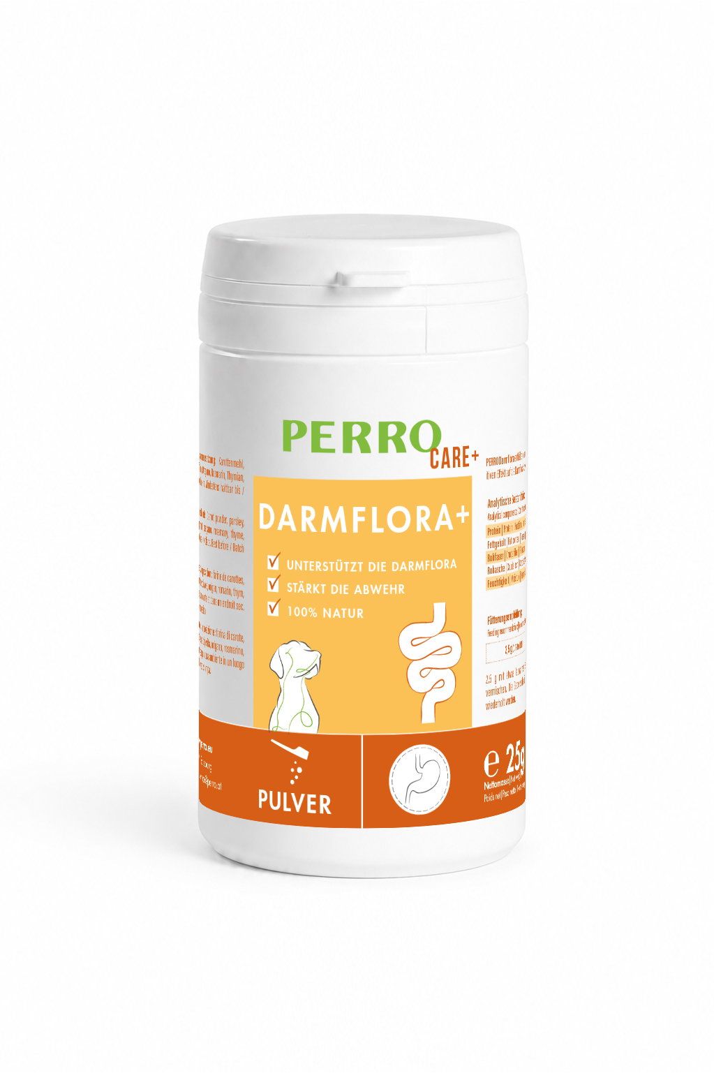 PERRO Care - Darmflora + - Nahrungsergänzung als Pulver für Hunde