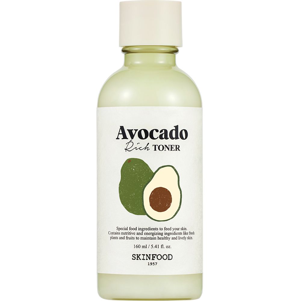 SKINFOOD Avocado Rich Face Toner – Feuchtigkeitsspendender Toner mit Avocadoöl