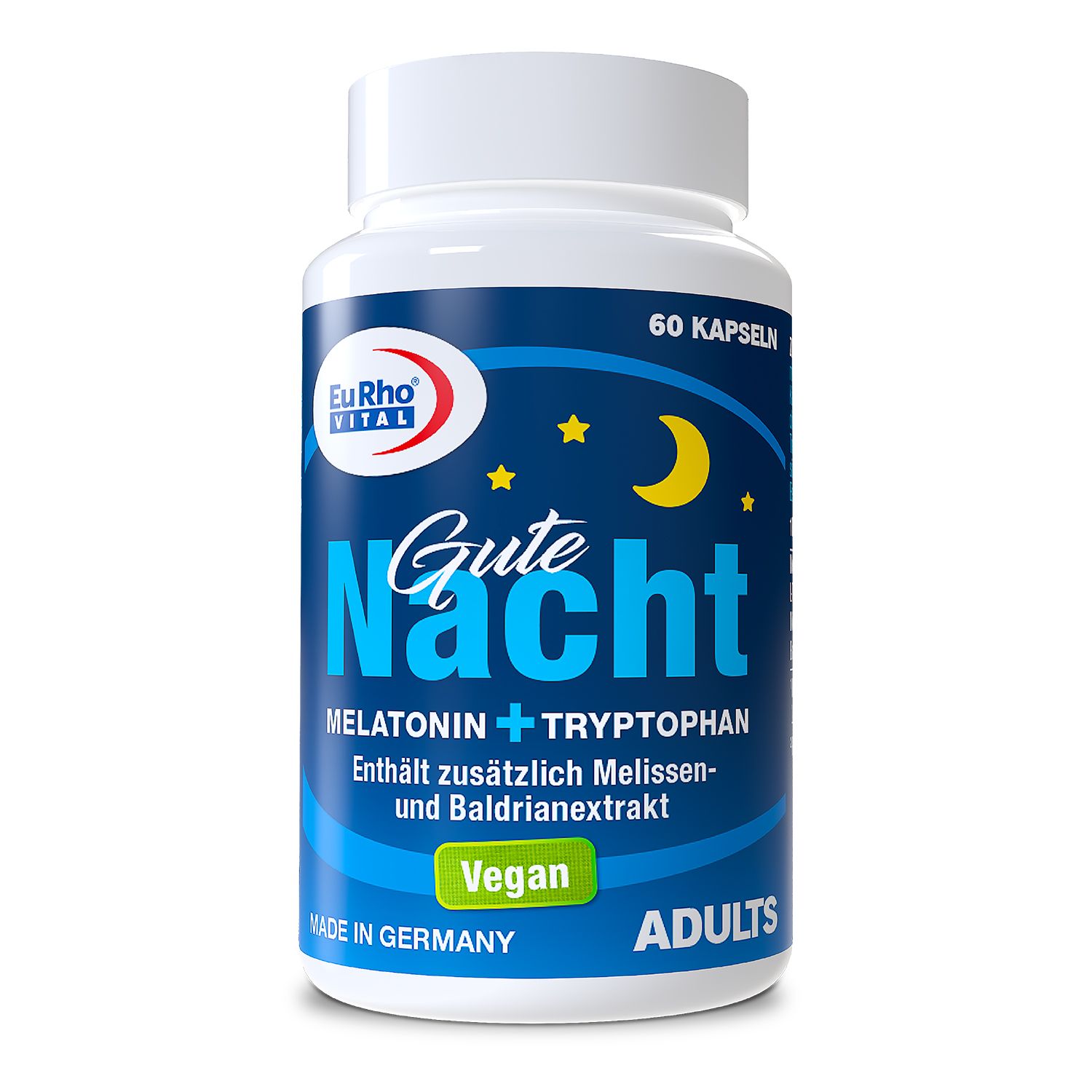 EuRho® Vital Gute Nacht – mit Melatonin & L-Tryptophan