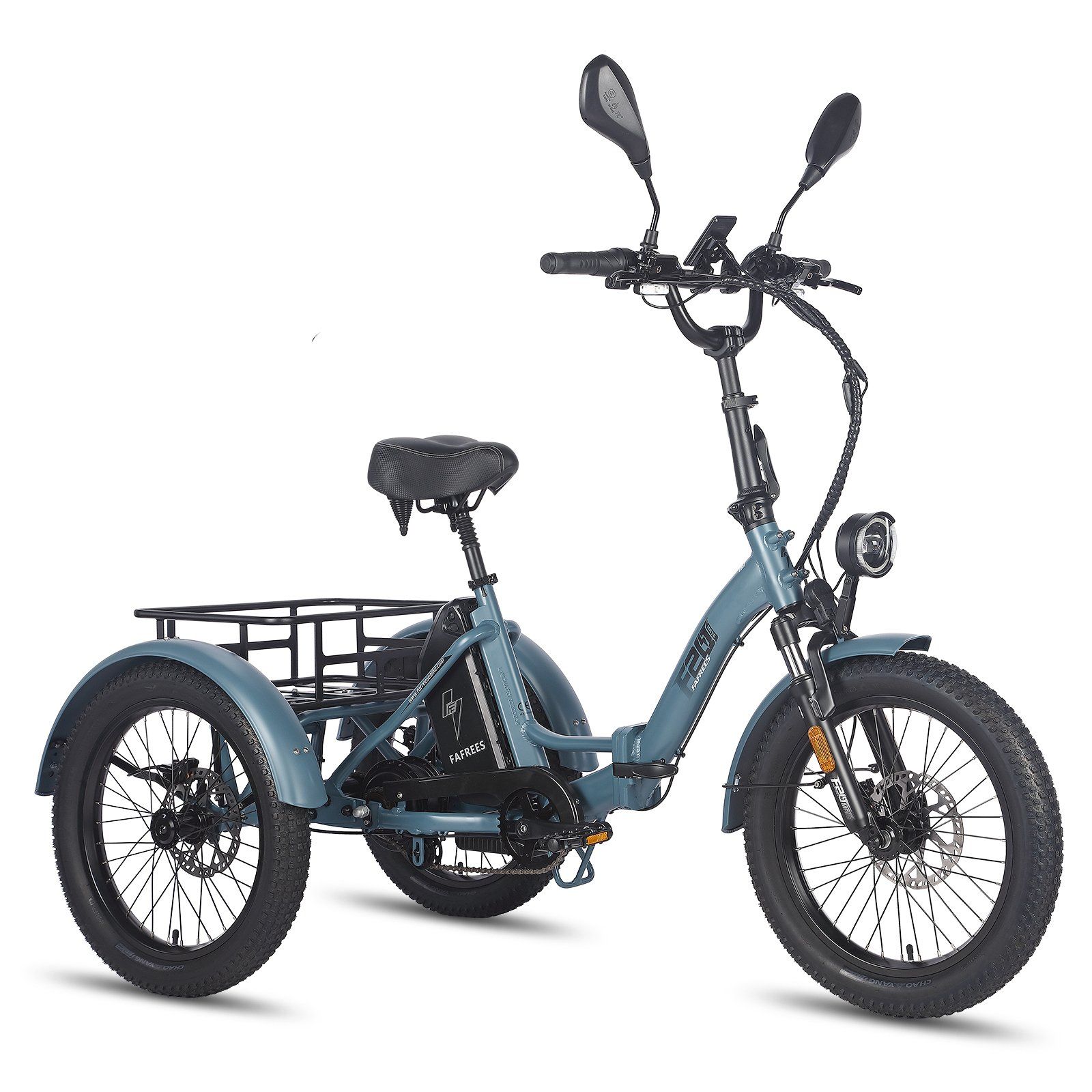 Fafrees F20 Mate E-Bike-Dreirad mit 48V 21Ah Akku