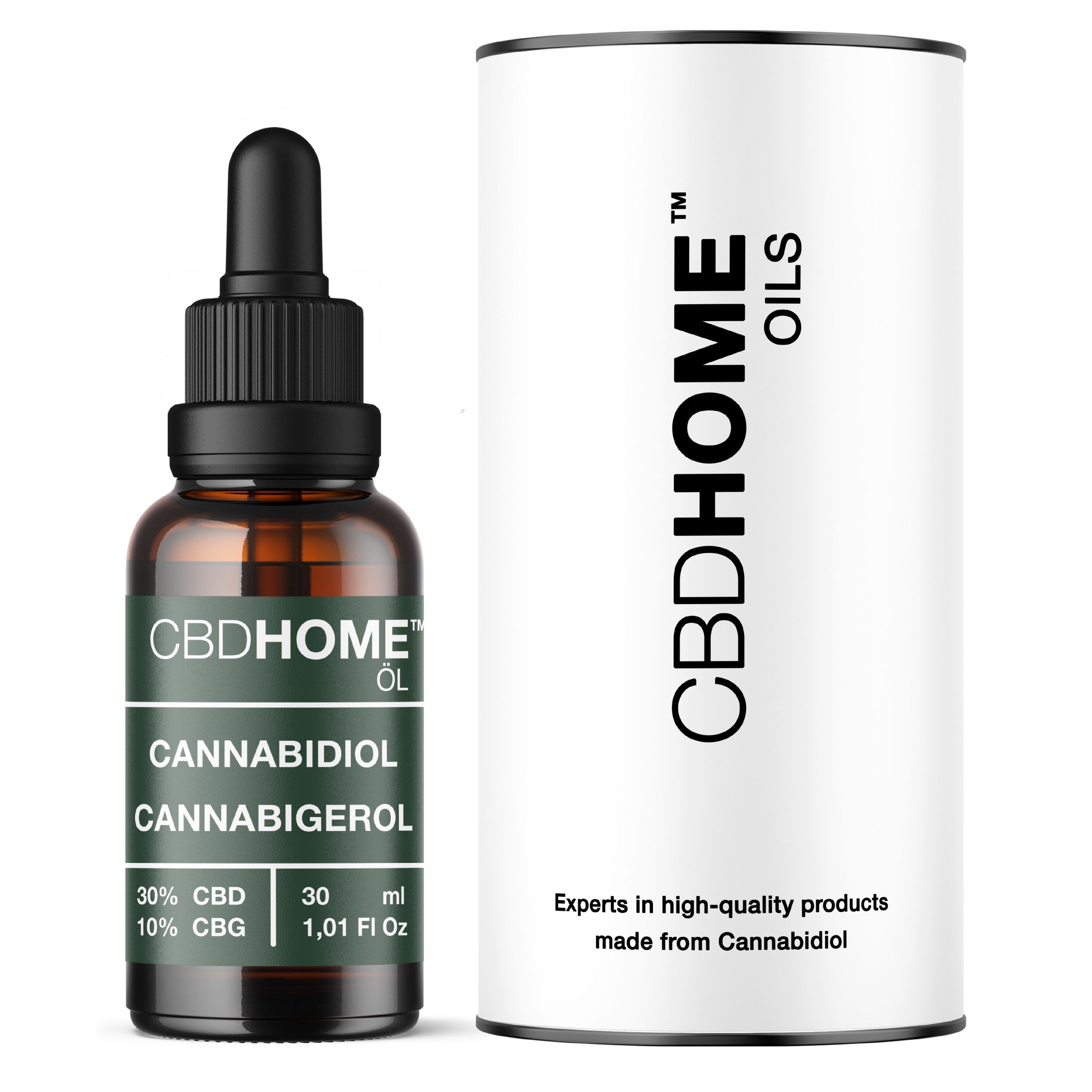 CBD HOME – CBD-Öl mit CBG – 30 % CBD & 10 % CBG