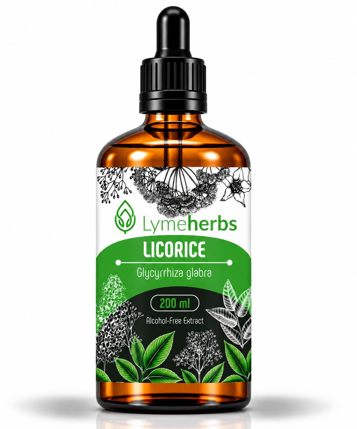 Lymeherbs Lakritze Alkoholfreier Extrakt