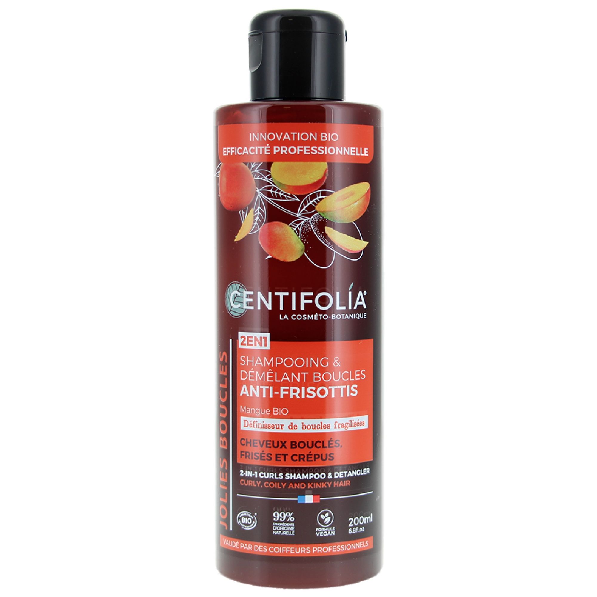 Centifolia Anti-Frizz Locken Shampoo und Conditioner 2in1 Bio