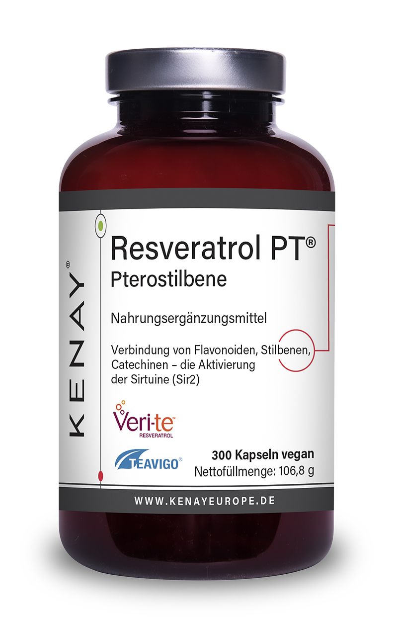 Resveratrol PT Pterostilbene| KENAY®| Nahrungsergänzungsmittel