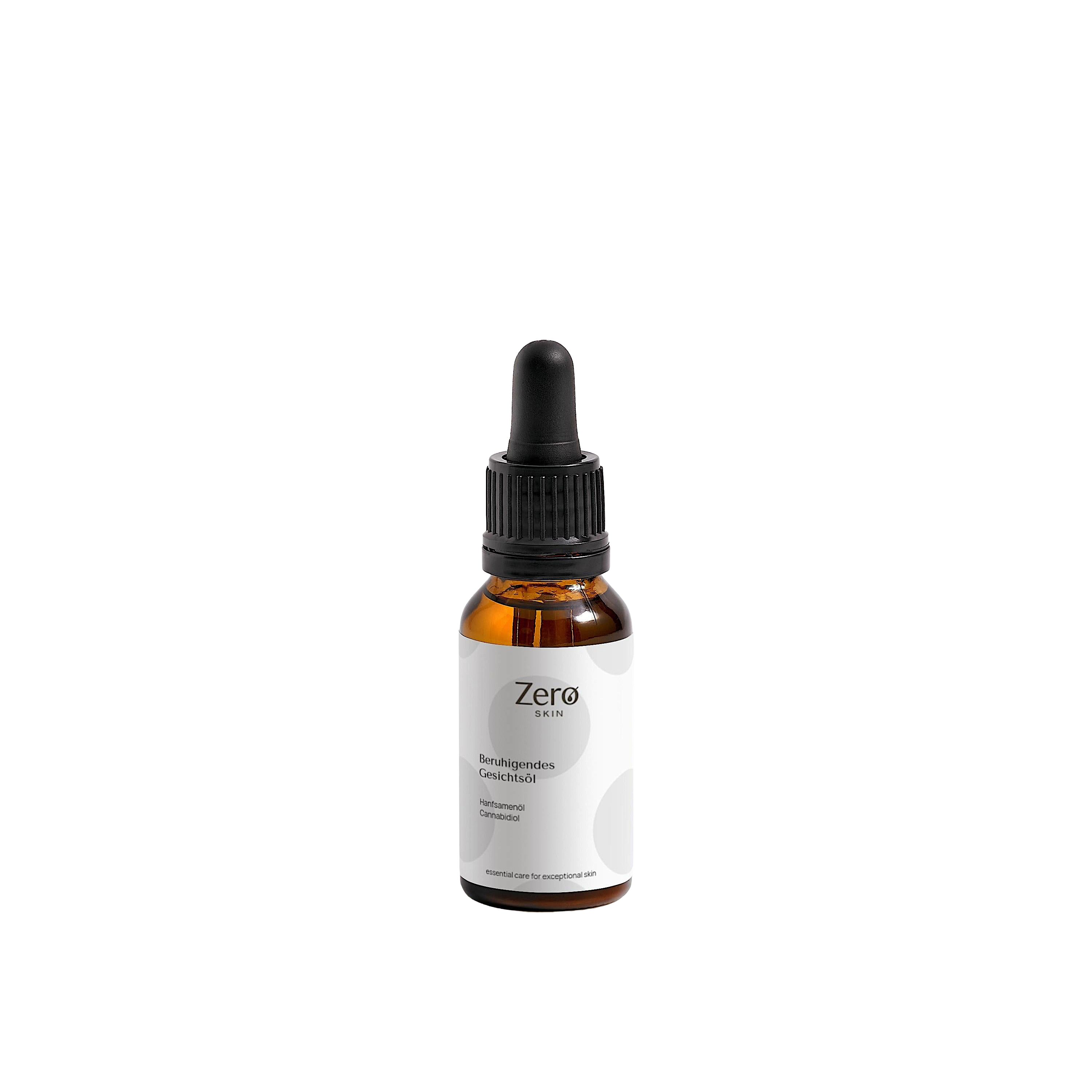 Beruhigendes Gesichtsöl mit CBD, 1% CBD ausgleichend nährend für trockene Haut