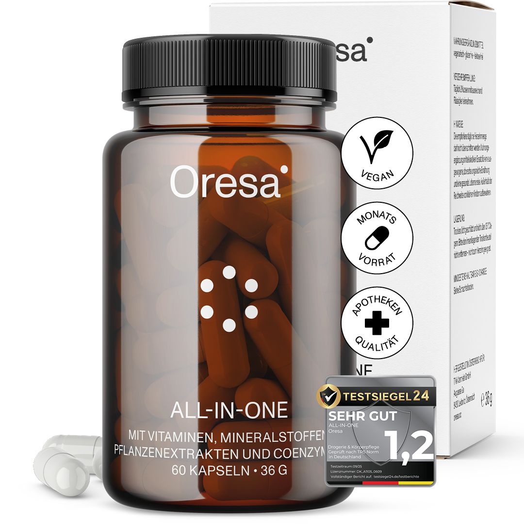 Oresa Premium Magnesium Komplex | 7 bioverfügbare Magnesium-Verbindungen