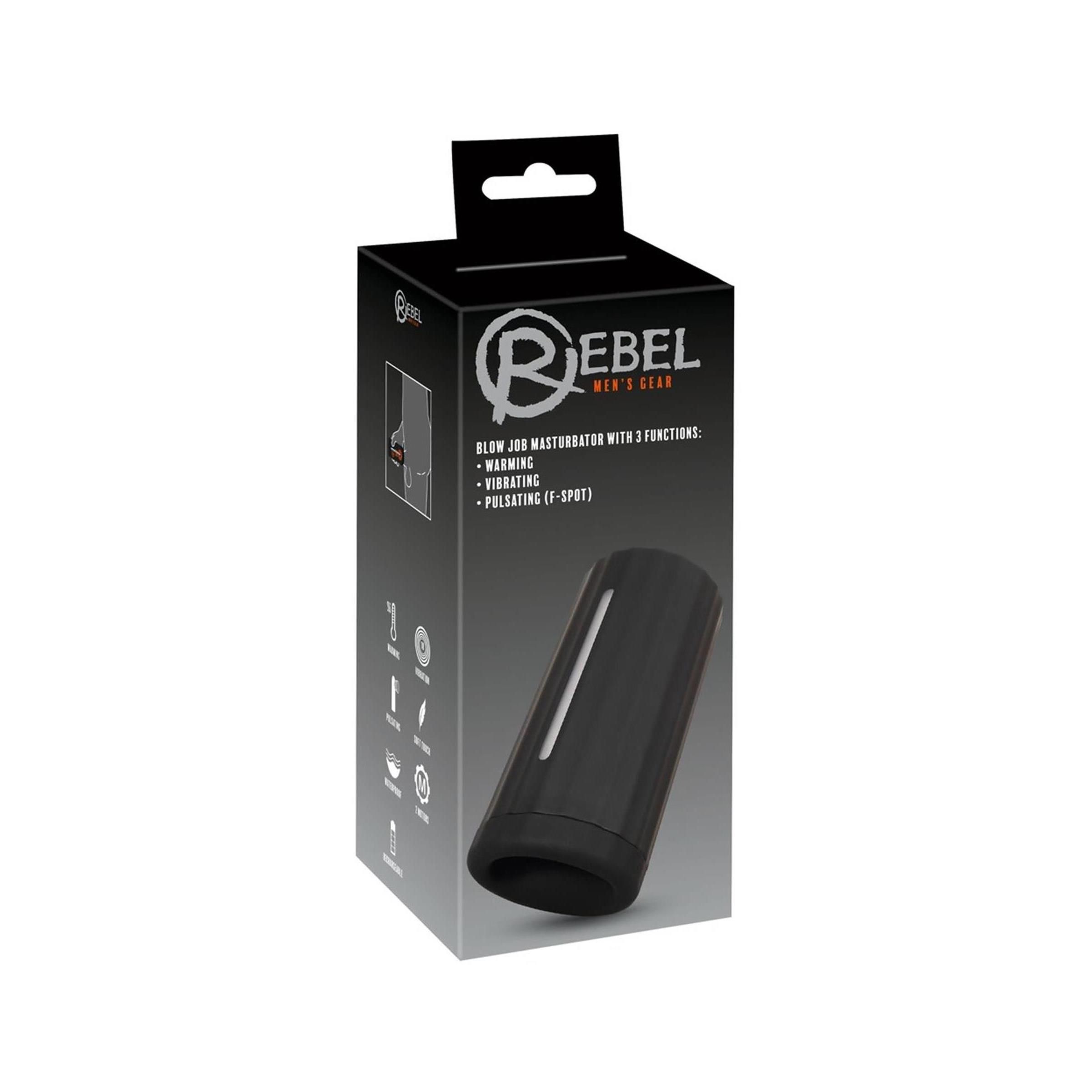 Rebel - Masturbator with 3 funct