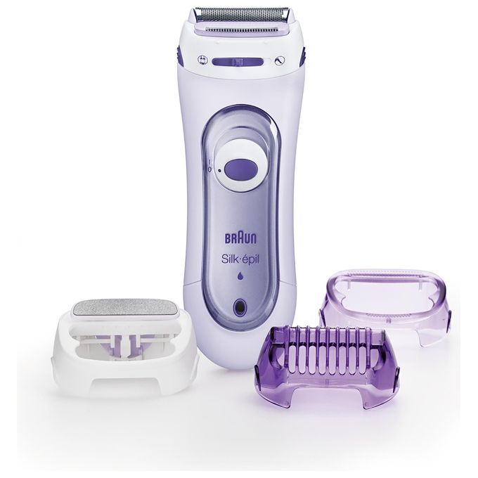 Braun - Elektrische Rasierer für Frauen 'Silk-épil Lady Shaver LS 5560' in Lila