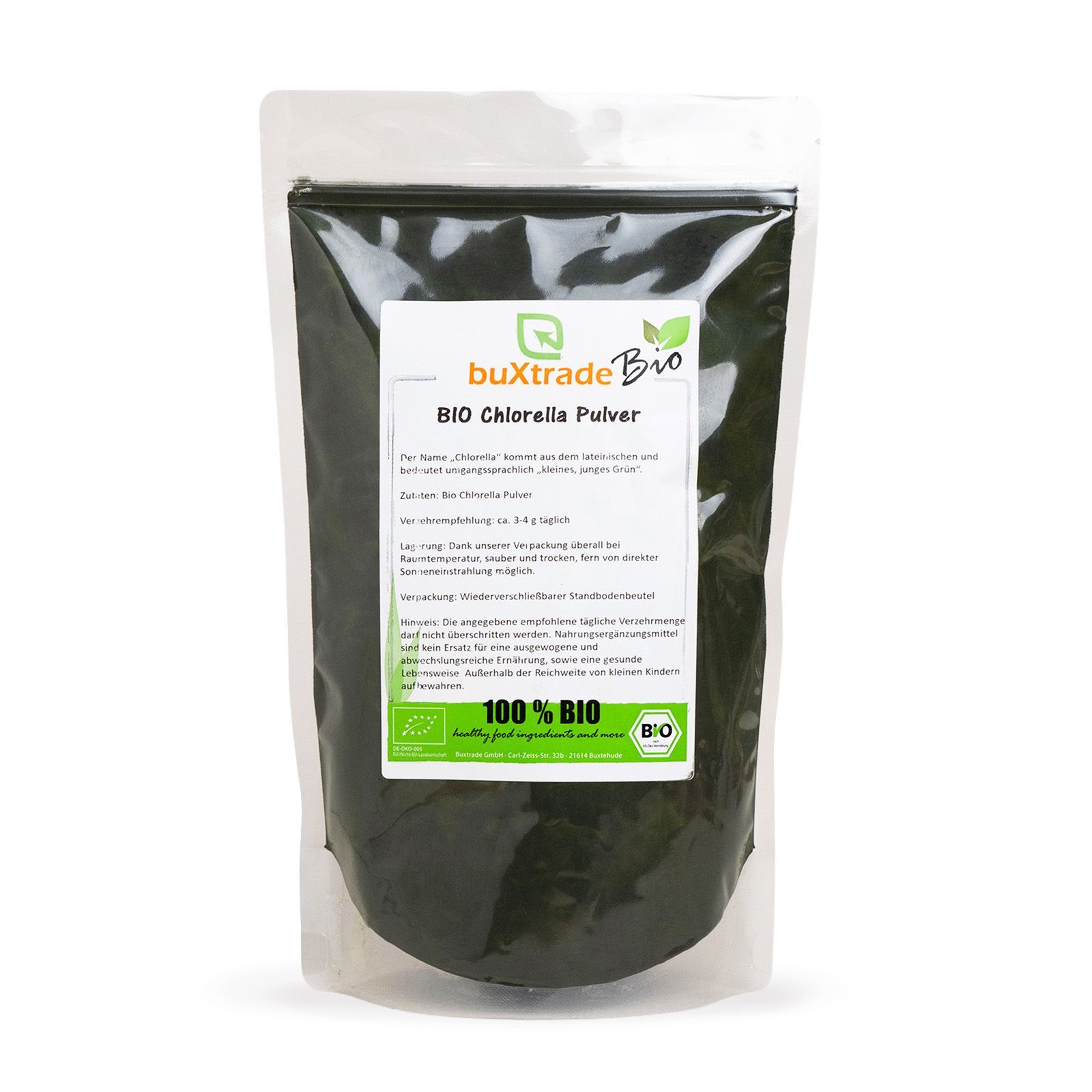 buXtrade Bio Chlorella Pulver