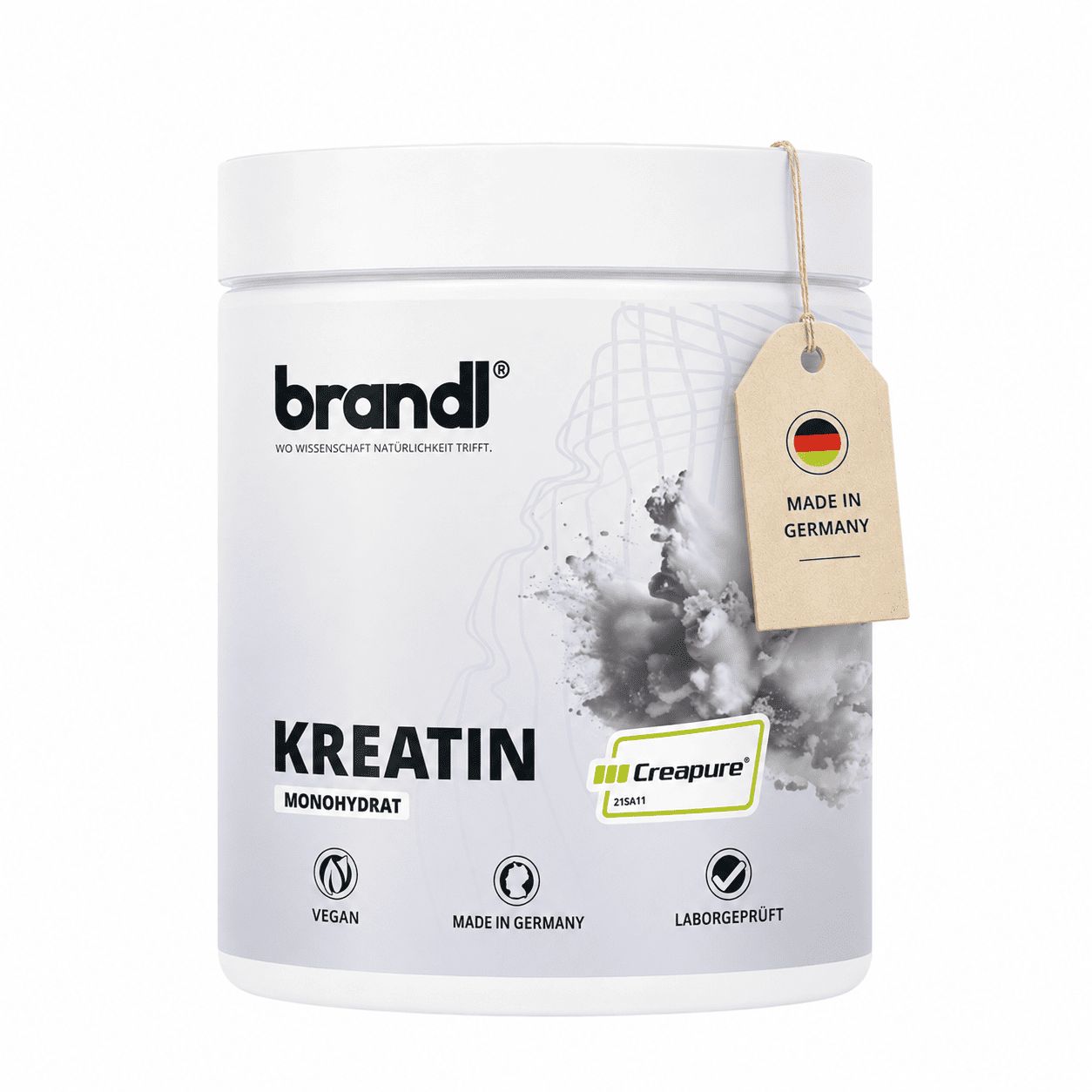 Kreatin CREAPURE Creatin Monohydrat Pulver 500g | 100% Made in Germany