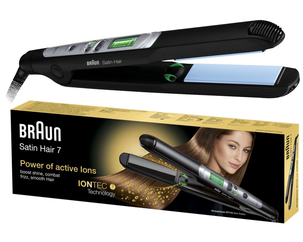 Braun - Haarglätter 'Satin Hair 7 Straightener ST710 ' in Schwarz