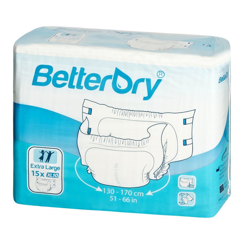 BetterDry XL10 Windeln für Erwachsene