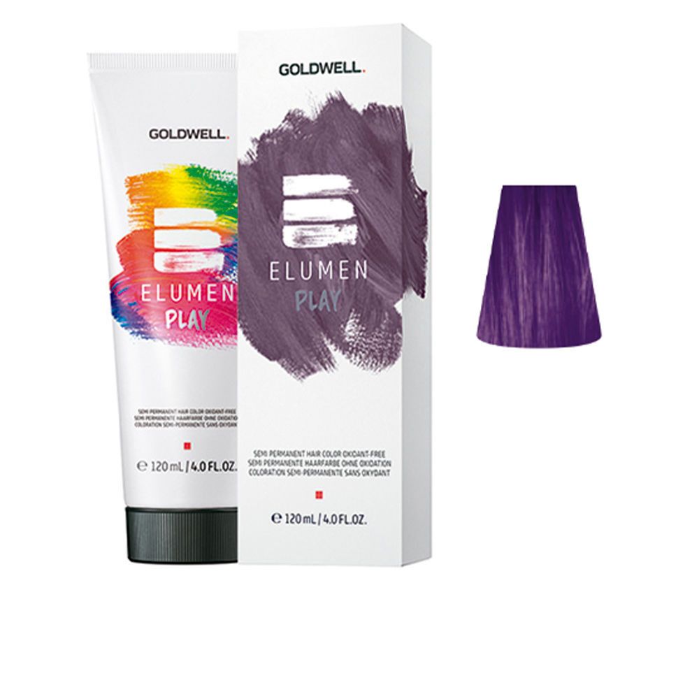 ELUMEN PLAY Semi-permanente Haarfarbe oxidationsmittelfrei violett 120 ml