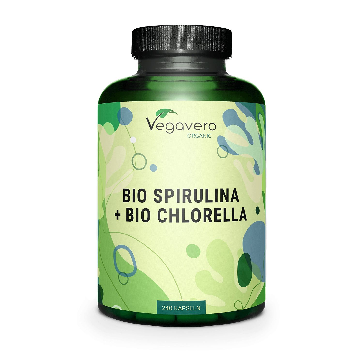 VEGAVERO Chlorella BIO + Spirulina BIO