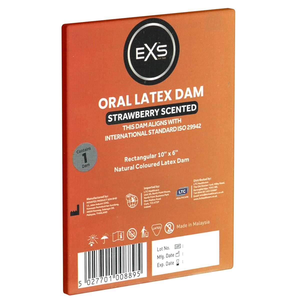 EXS *Strawberry Scented Oral Latex Dam*