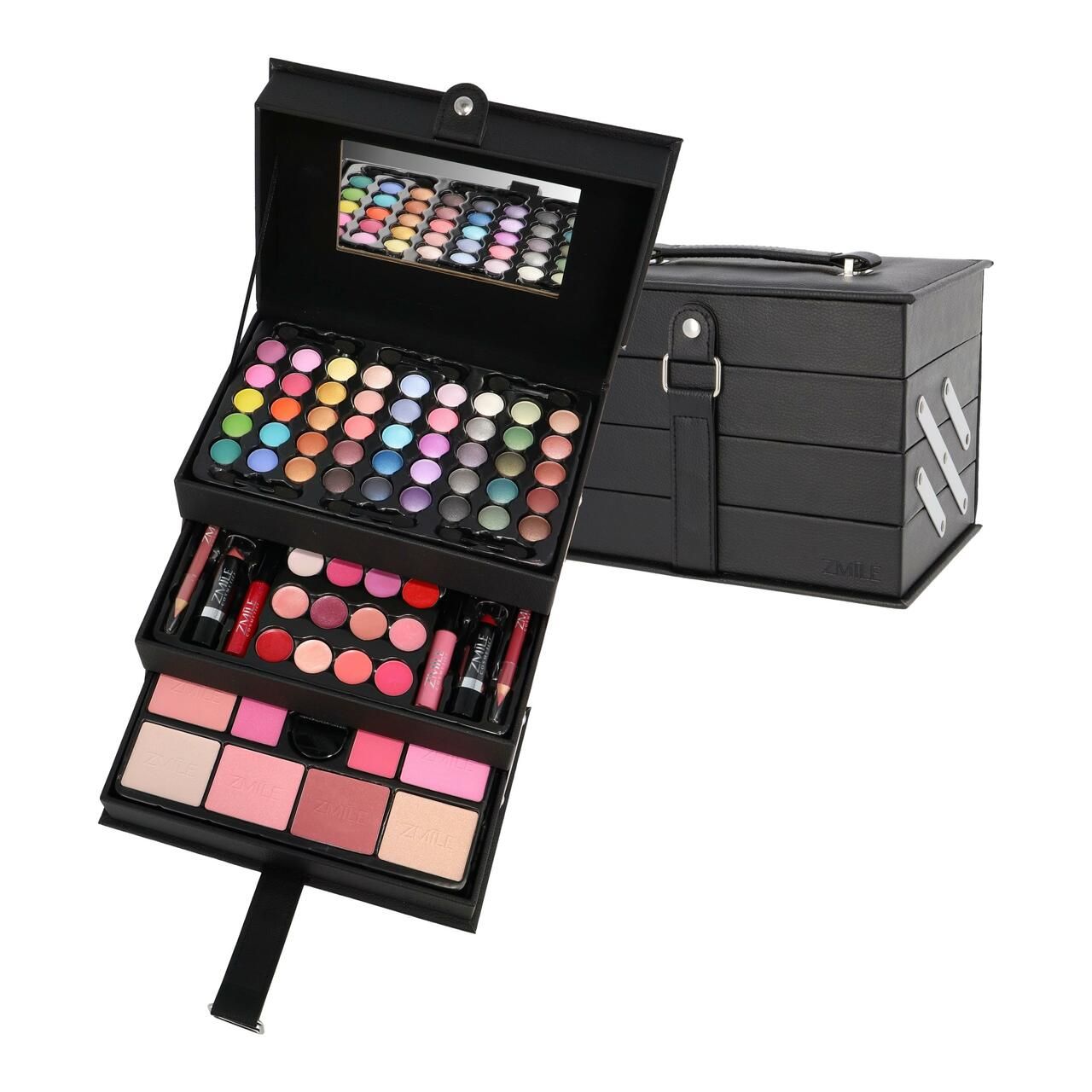 ZMILE cosmetics, Kosmetik-Koffer Beauty Case black  82 Teile