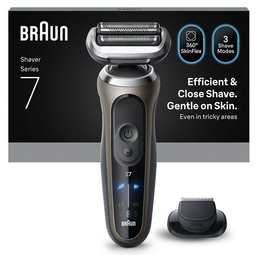 Braun Series 7 72-C1200s Rasierer, Wet&Dry