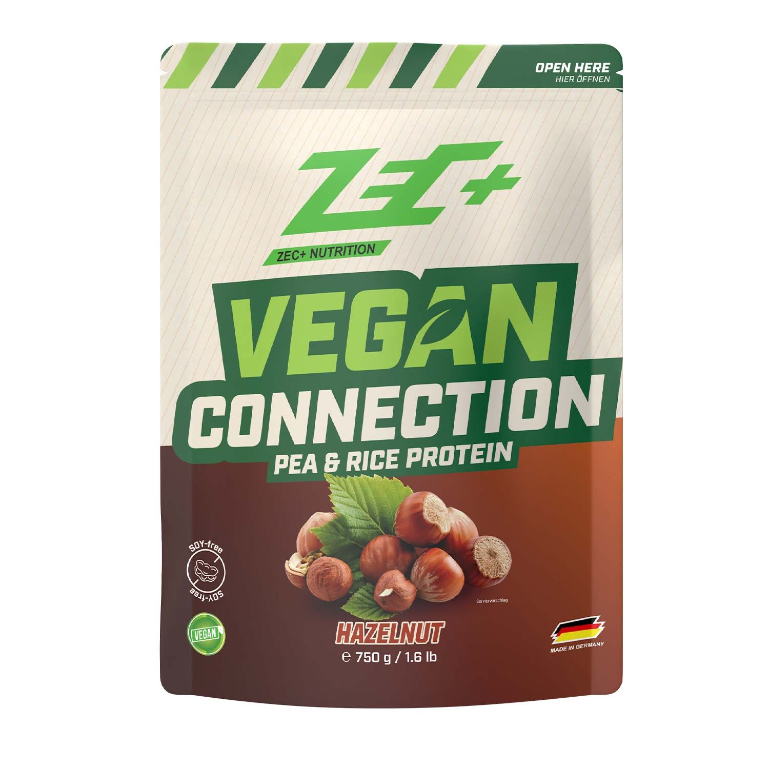 Zec+ VEGAN CONNECTION Haselnuss