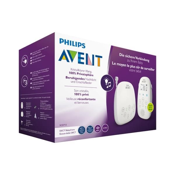 Philips Baby-Überwachungsset SCD713/26 Avent DECT