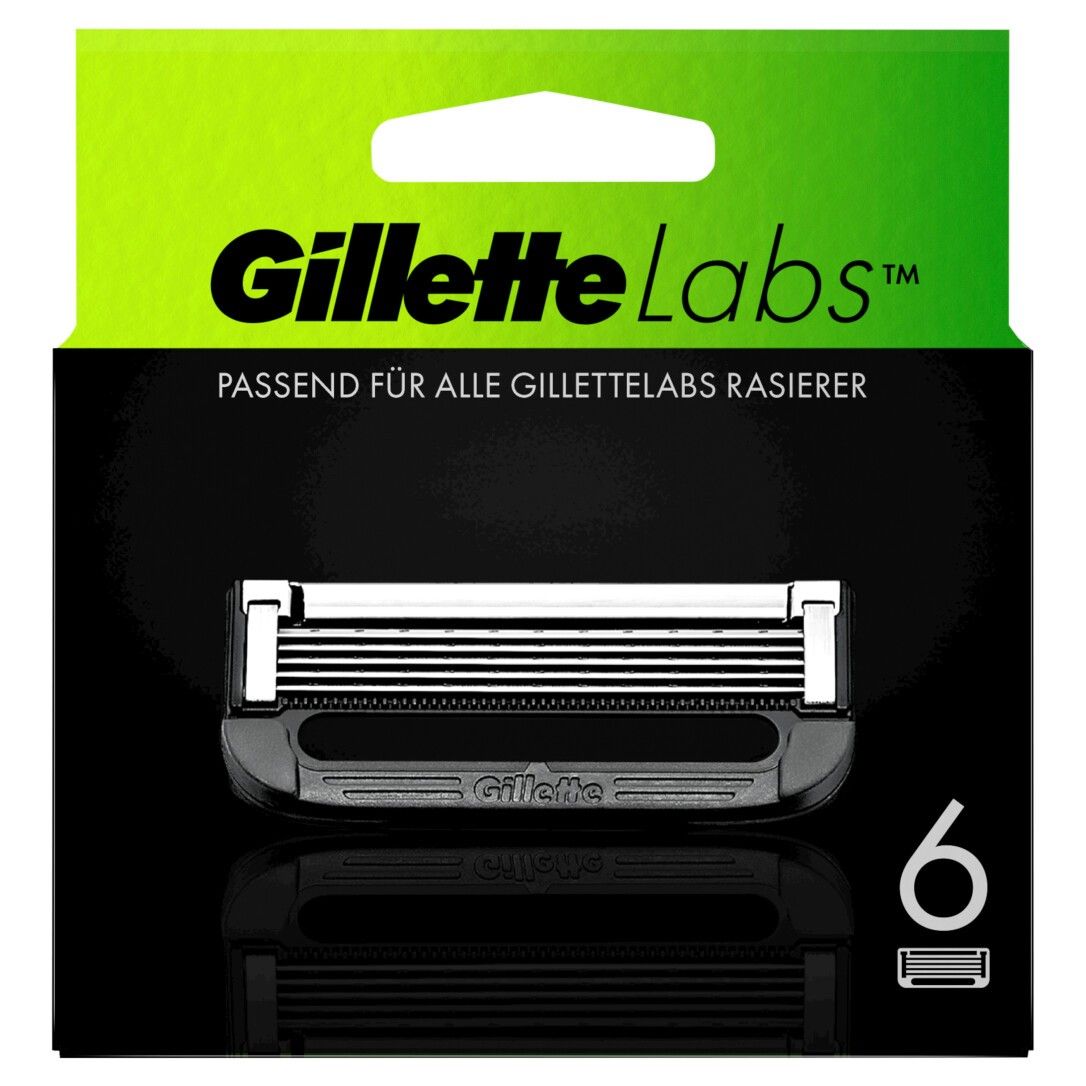 GilletteLabs Rasierklingen, 6 Ersatzklingen