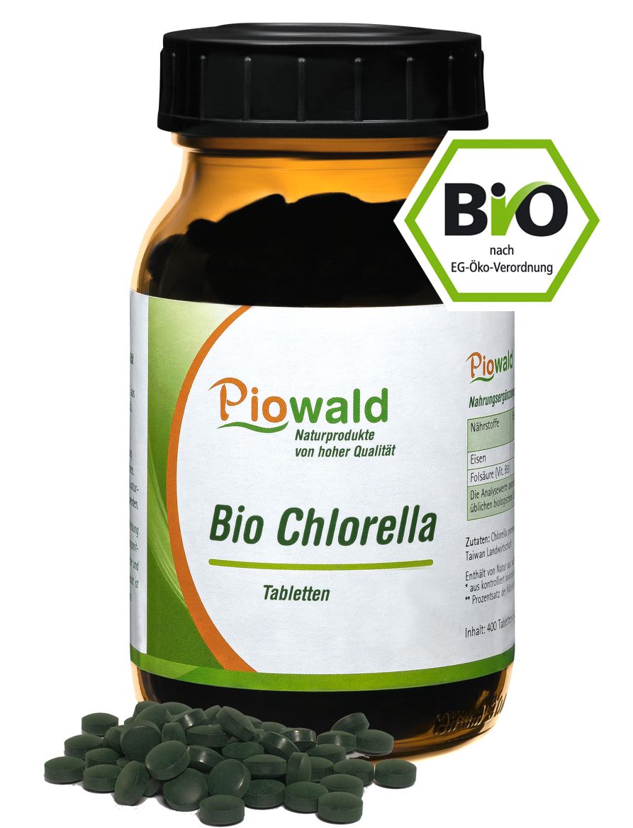 Piowald BIO Chlorella Tabletten