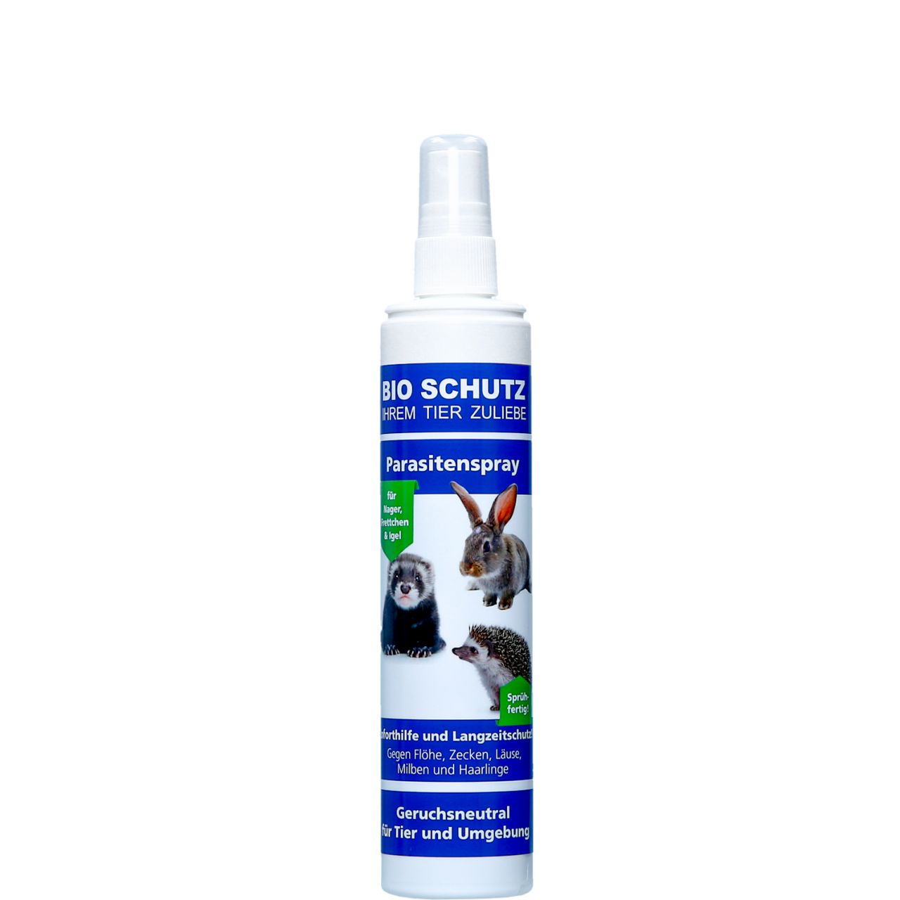 Bio Schutz Parasitenspray für Nager, Frettchen und Igel