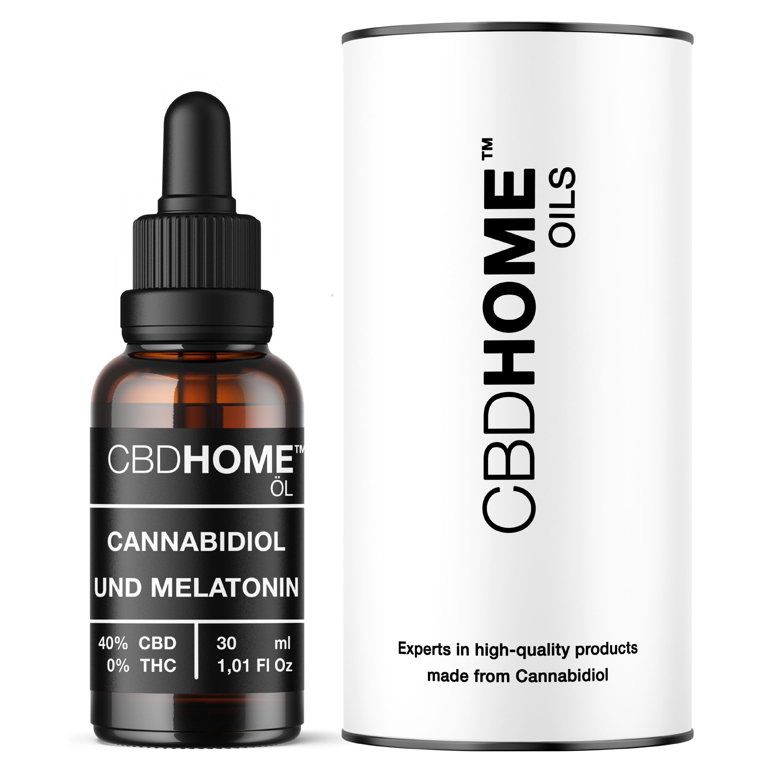 CBD HOME – CBD-Öl mit Melatonin – 40 % CBD