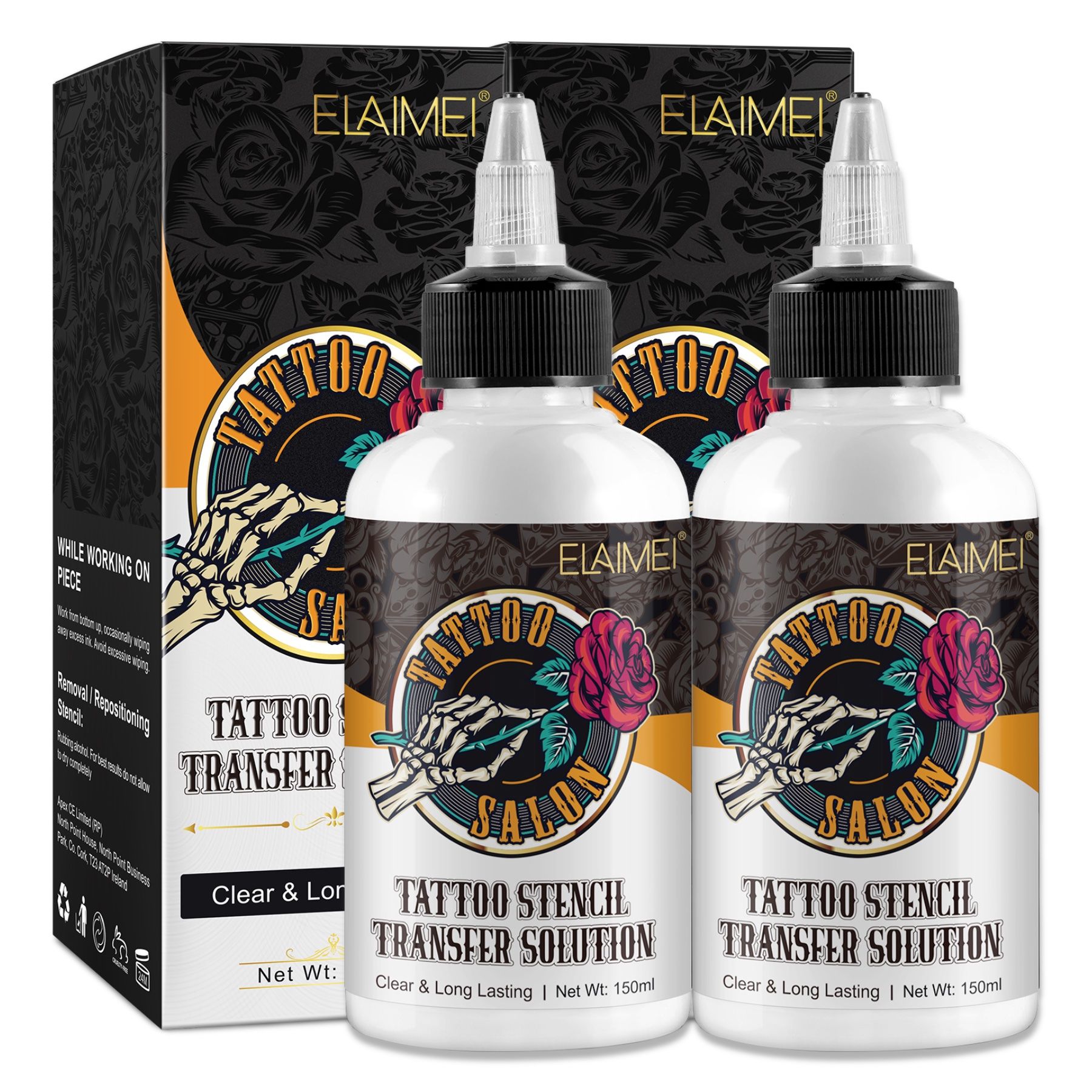 P-Beauty Tattoo Schablonen Stencil Solution