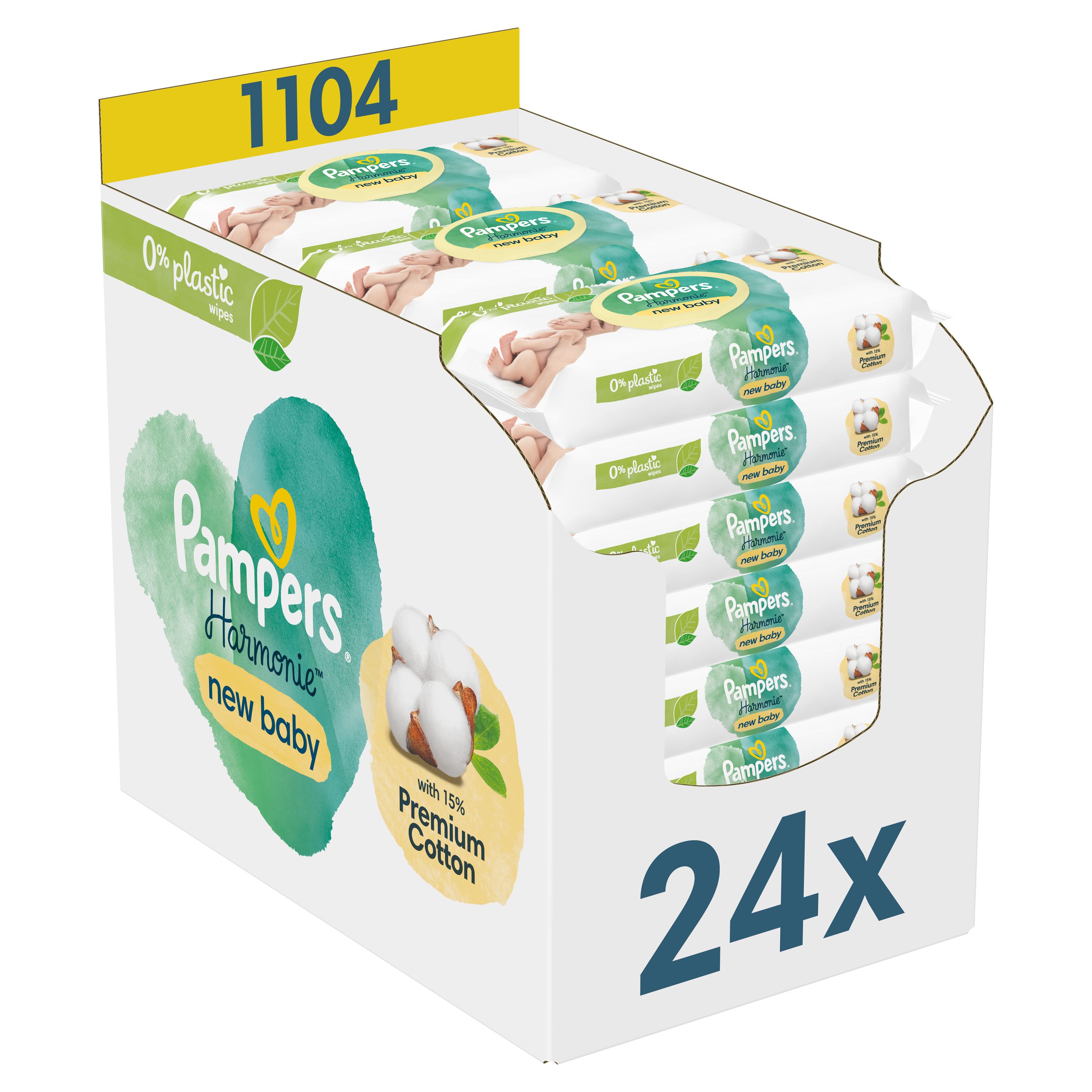 Pampers - Feuchttücher 'Harmonie New Baby' 1104St.