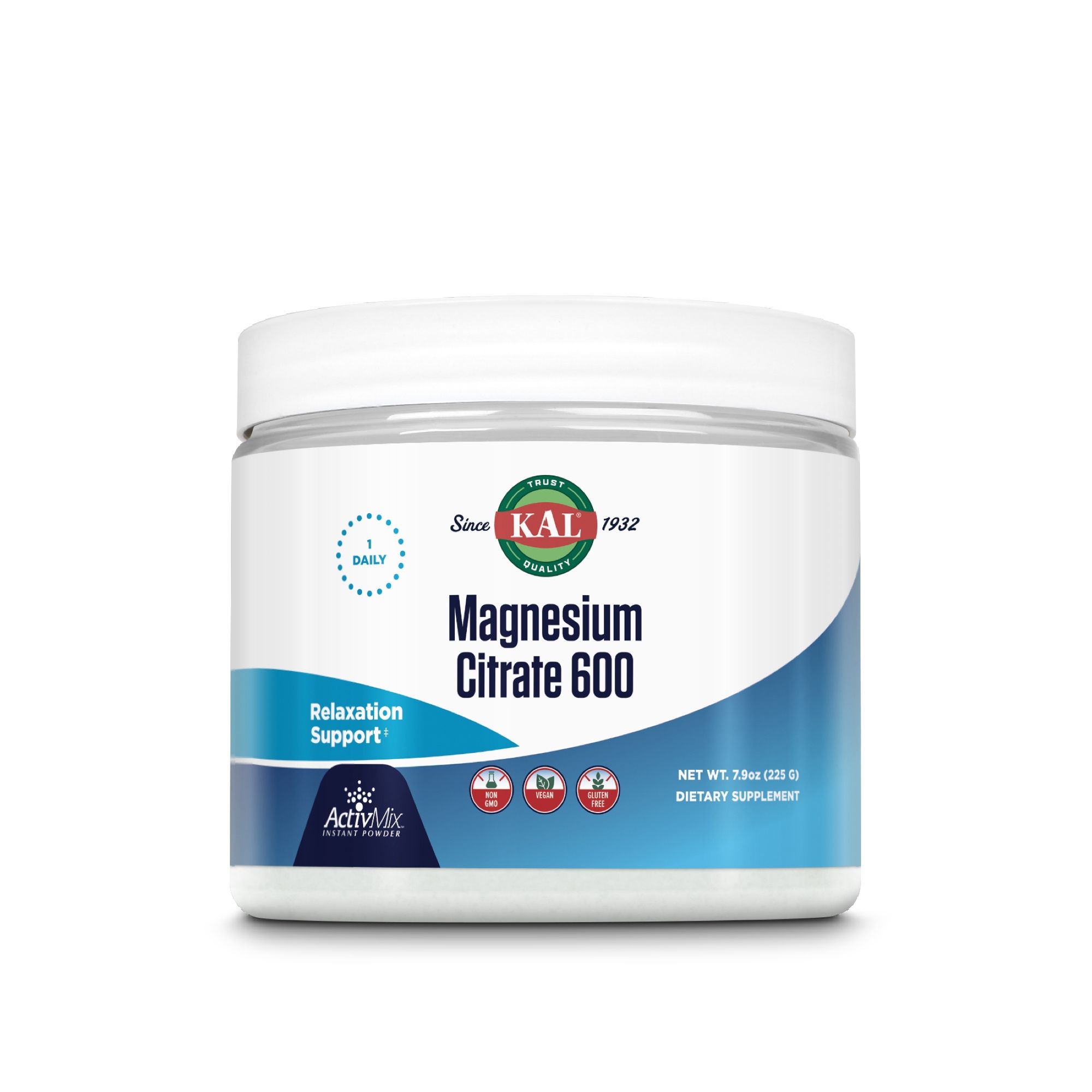 KAL Magnesium Citrat 600 mg Crystal-Magnesium