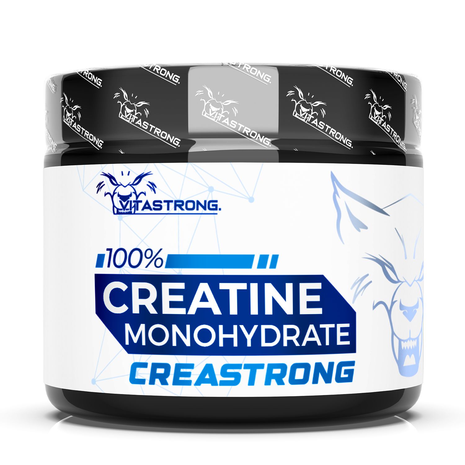 Vitastrong Kreatin Creastrong® - 250 g, Für Masse und Kraft
