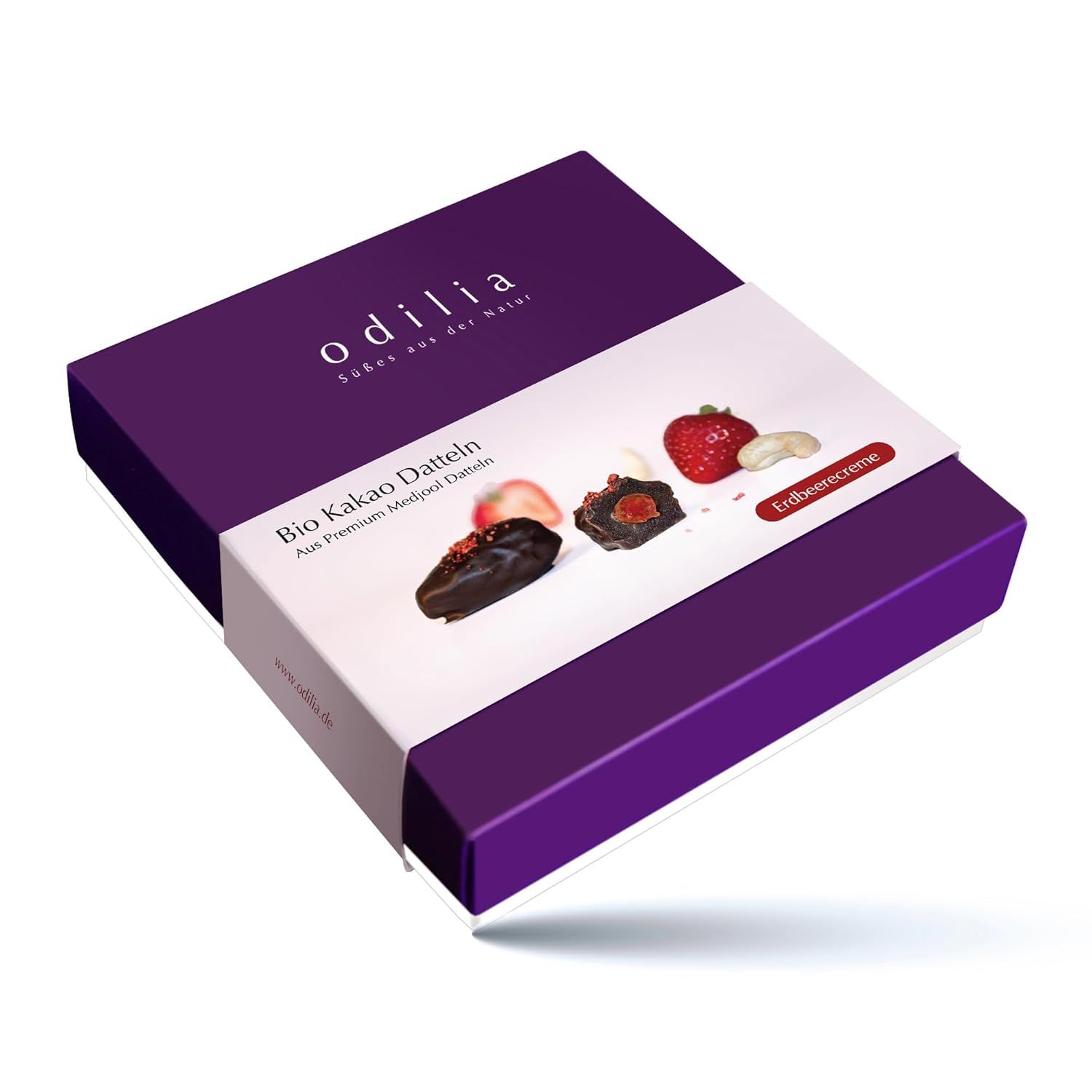 odilia Bio Kakao Datteln - Erdbeerecreme