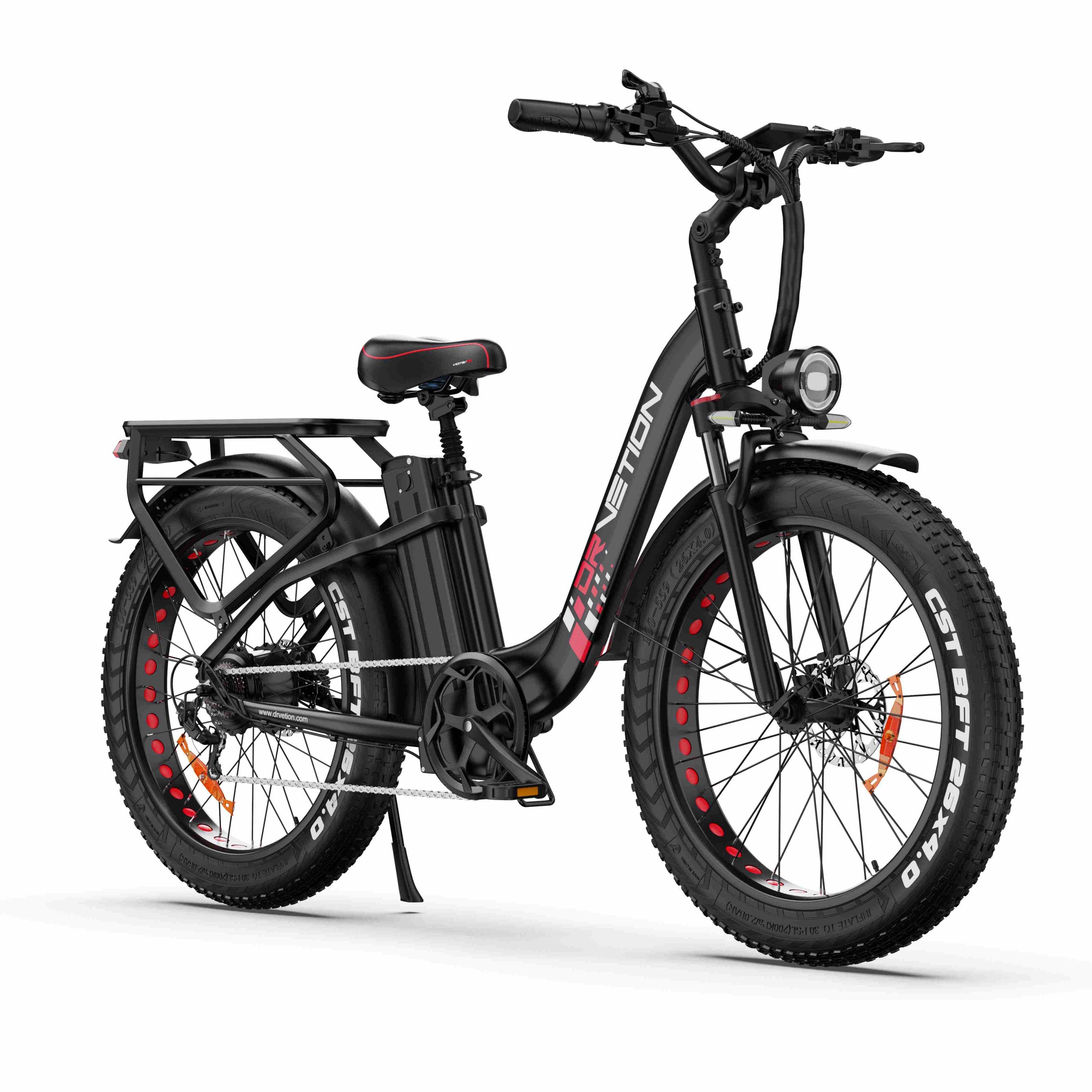 DRVETION CTR26 Elektrofahrrad mit 48V 15Ah Samsung Akku, 100N.M