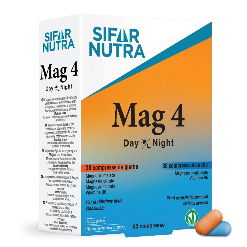 Sifar Nutra Tag Nacht Magnesium Mag 4