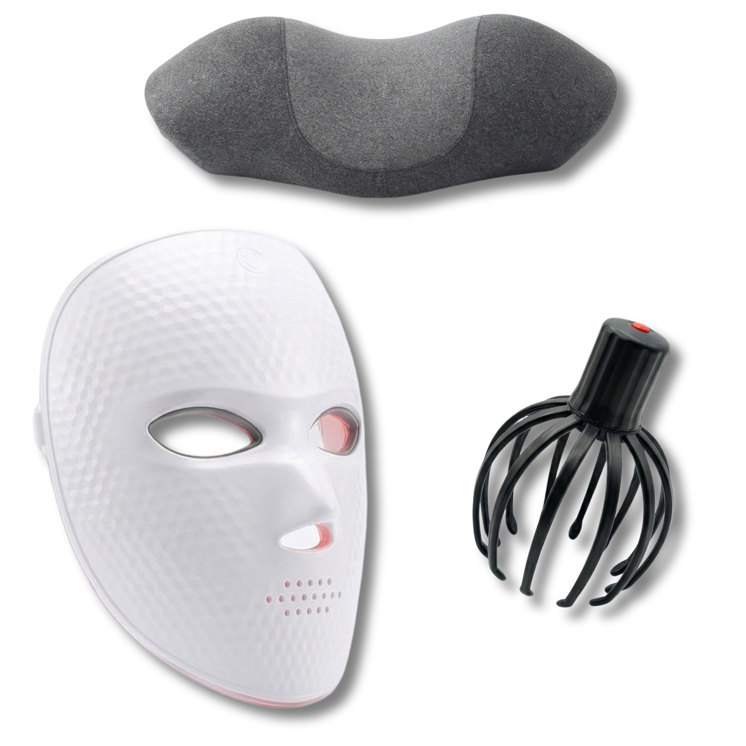 Straffungsbox – EMS-Muskelstimulator + Percussions-Massagepistole