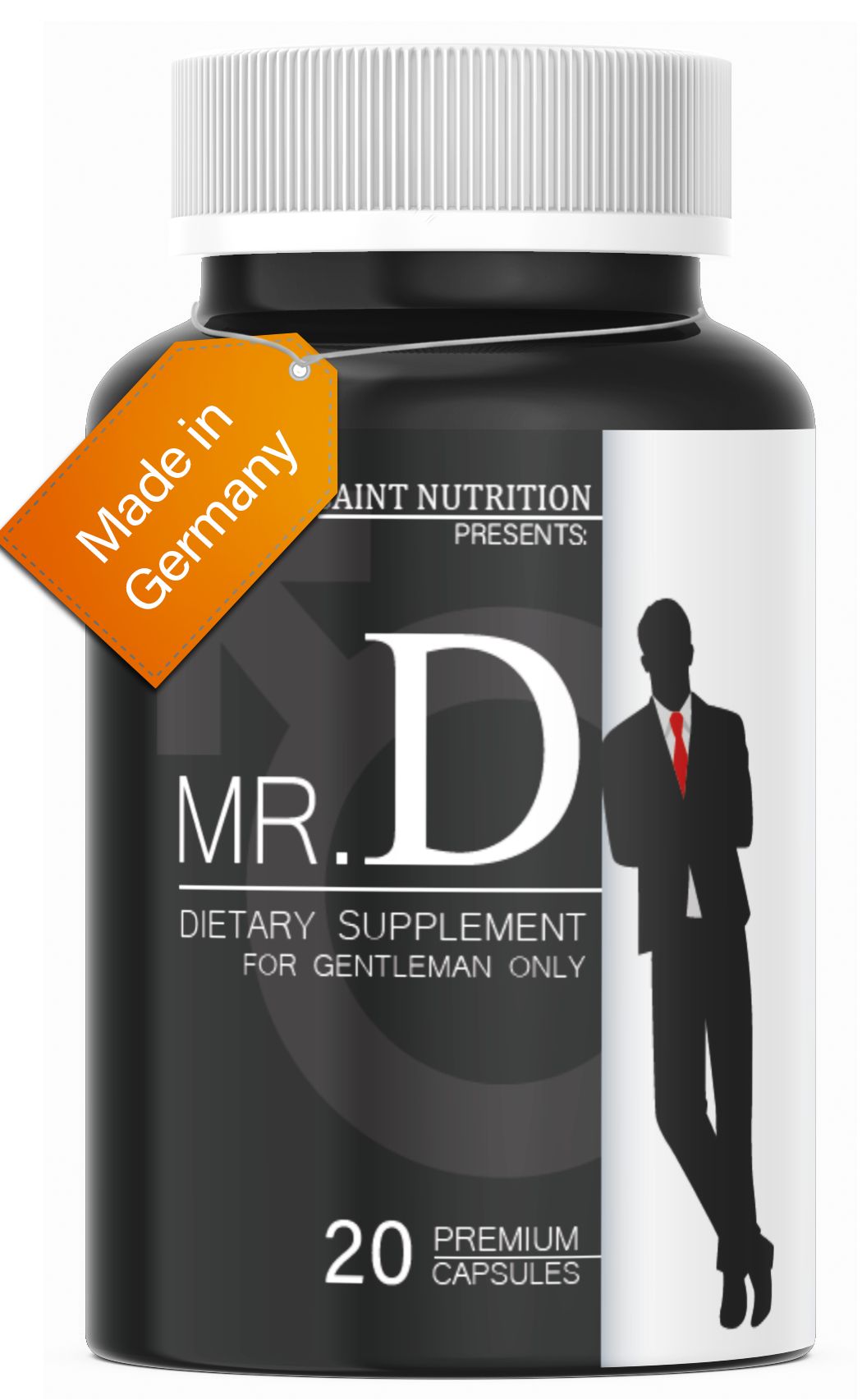Saint Nutrition® Mr. D Kapseln - Potenz Alternative für den aktiven Mann