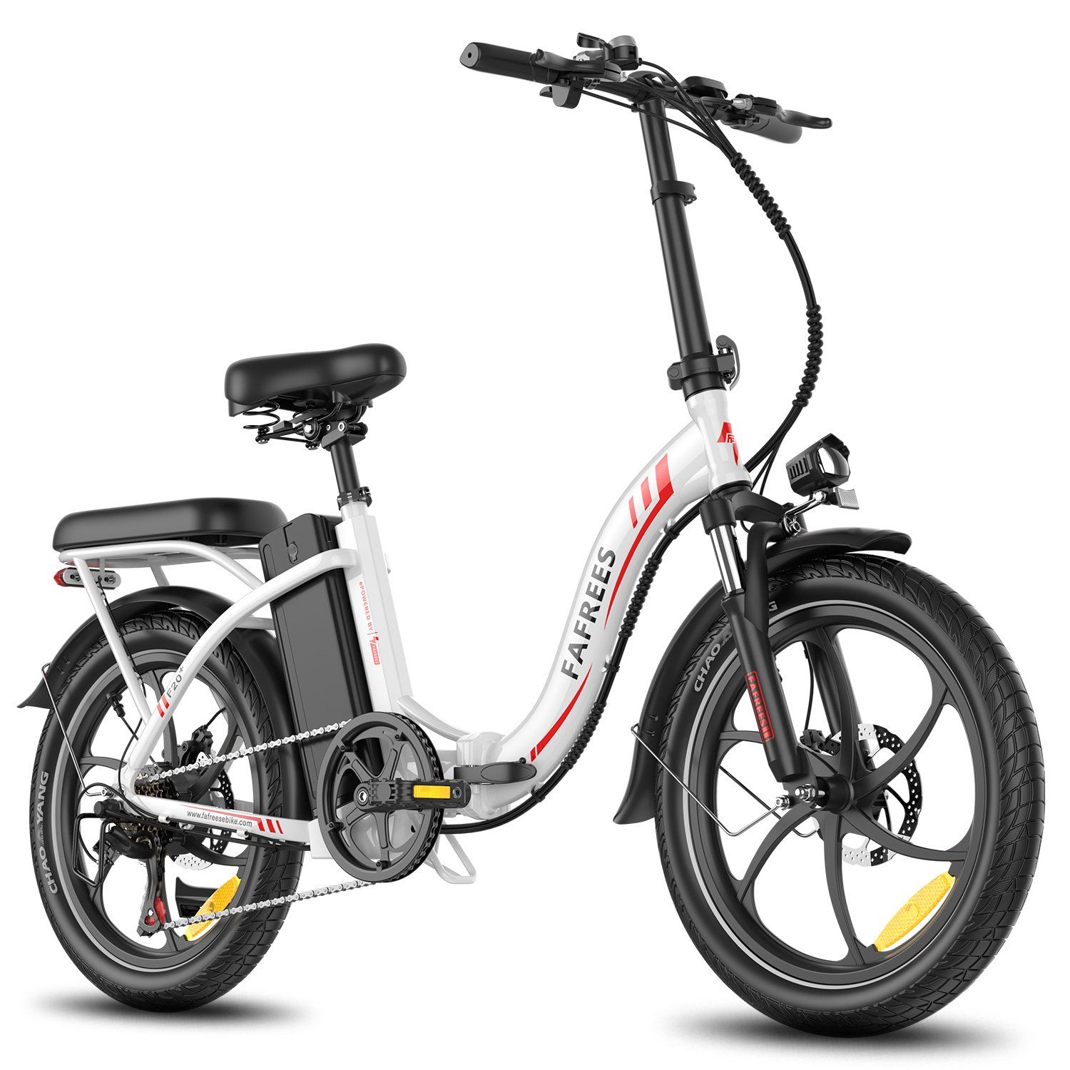 FAFREES F20+ 20' x 3,0' Fatbike-E-Bike mit 20-Ah-Akku